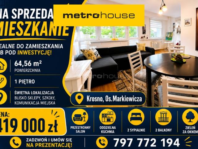 Mieszkanie na sprzedaż w Krosno, Podkarpackie
