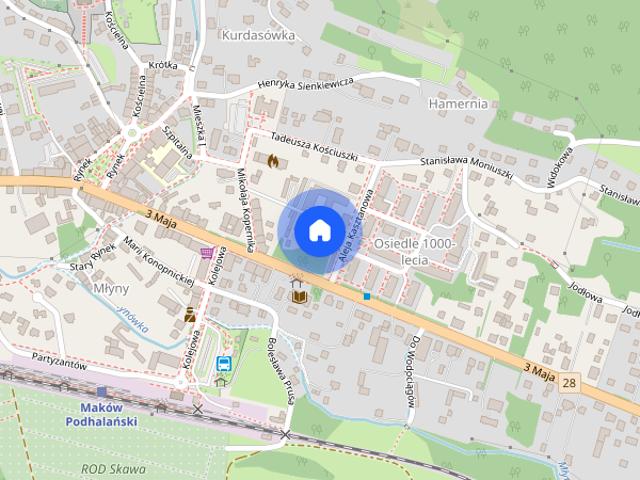Mieszkanie do wynajęcia w Maków Podhalański, Małopolskie