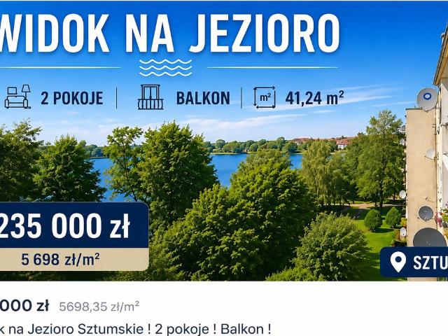 Mieszkanie na sprzedaż w Sztum, Pomorskie