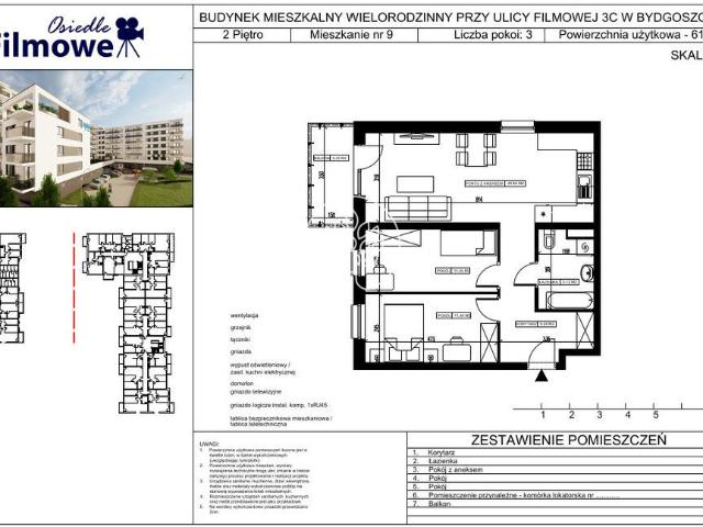 Mieszkanie na sprzedaż w Bydgoszcz, Kujawsko-pomorskie