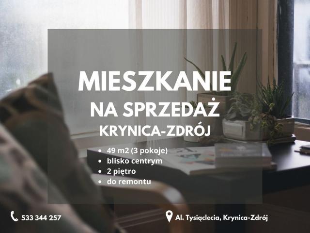 Mieszkanie na sprzedaż w Krynica-Zdrój, powiat nowosądecki
