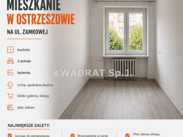 Mieszkanie na sprzedaż w Ostrzeszów, Wielkopolskie