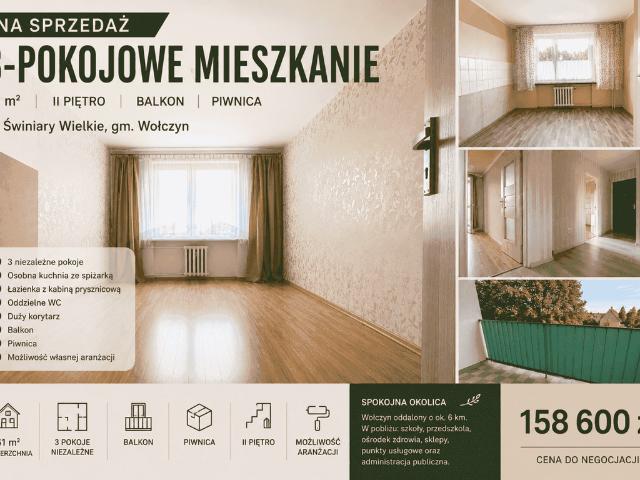 Mieszkanie na sprzedaż w Opolskie