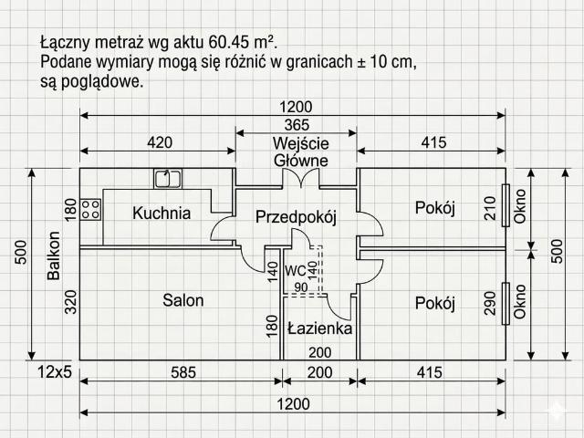 Mieszkanie na sprzedaż w Limanowa, Małopolskie