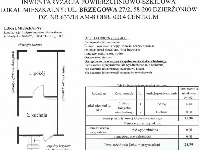 Mieszkanie na sprzedaż w Dzierżoniów, Dolnośląskie