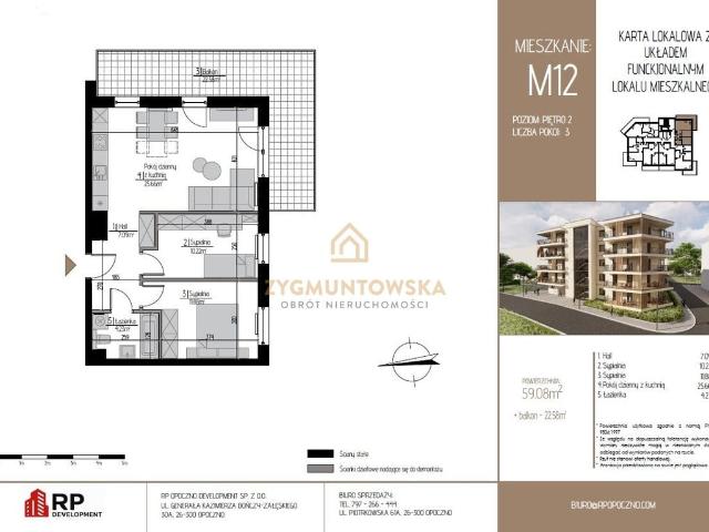 Mieszkanie na sprzedaż w Opoczno, powiat opoczyński