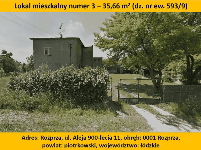 Mieszkanie na sprzedaż w Rozprza