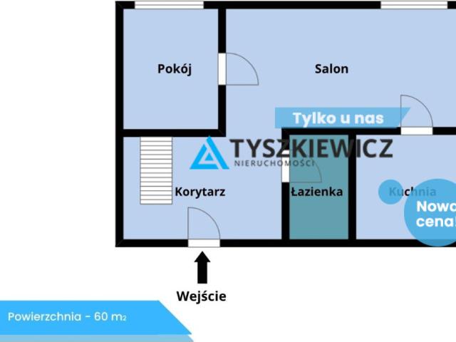 Mieszkanie na sprzedaż w Wejherowo, Pomorskie