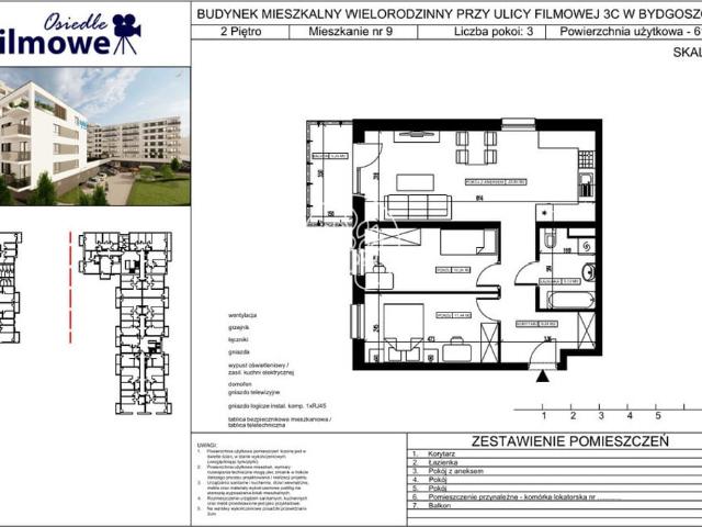 Mieszkanie na sprzedaż w Bydgoszcz, Kujawsko-pomorskie