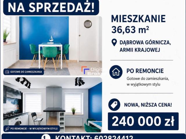Mieszkanie na sprzedaż w Dąbrowa Górnicza, Śląskie