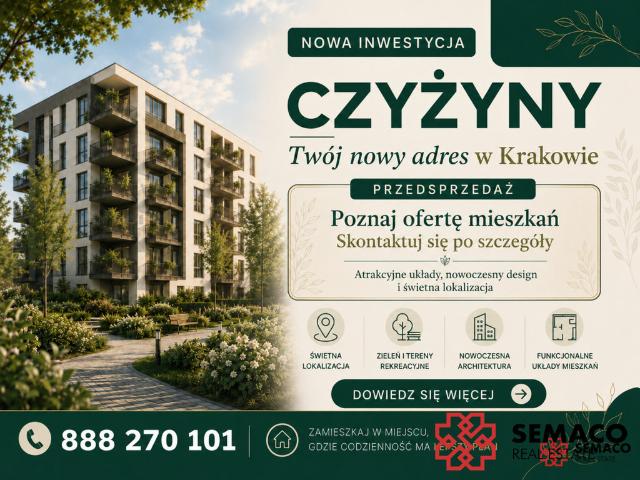 Mieszkanie na sprzedaż w Kraków, Małopolskie