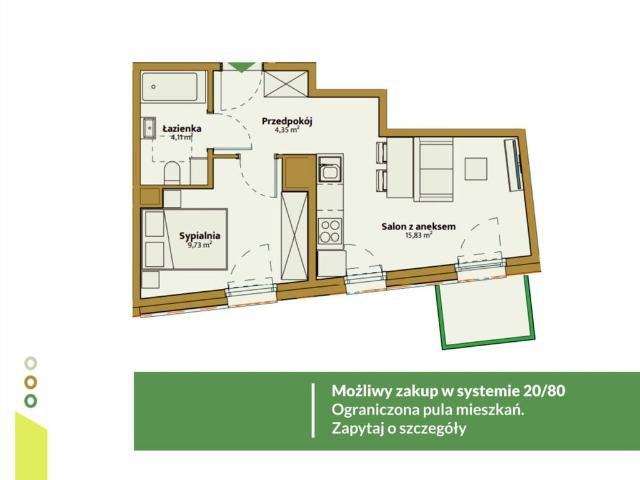 Mieszkanie na sprzedaż w Zdrowie, Łódź
