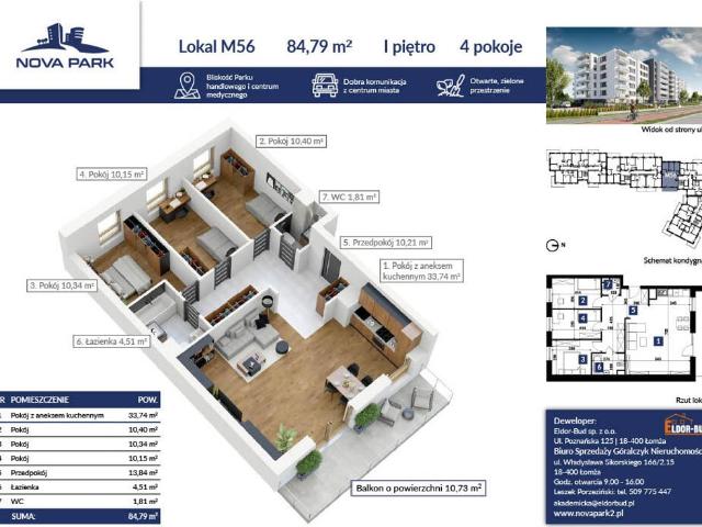 Mieszkanie na sprzedaż w Łomża, Podlaskie