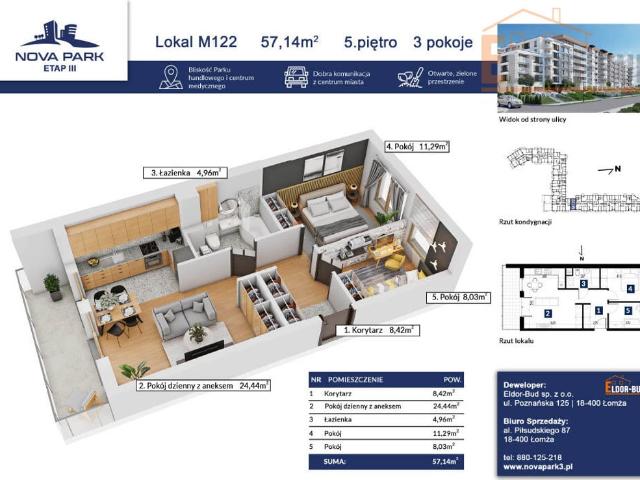 Mieszkanie na sprzedaż w Łomża