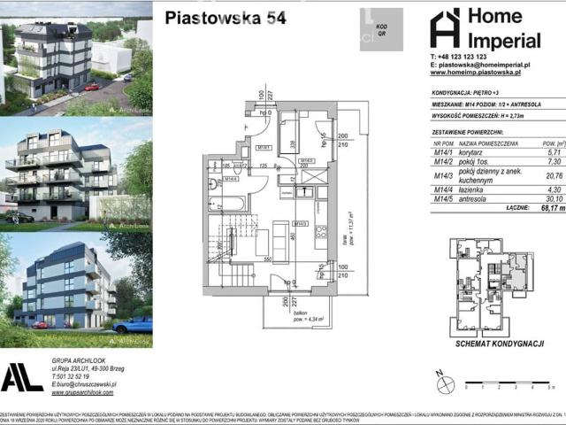Mieszkanie na sprzedaż w Brzeg, Opolskie