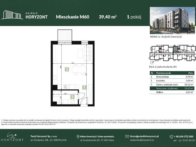 Mieszkanie na sprzedaż w Nisko, Podkarpackie