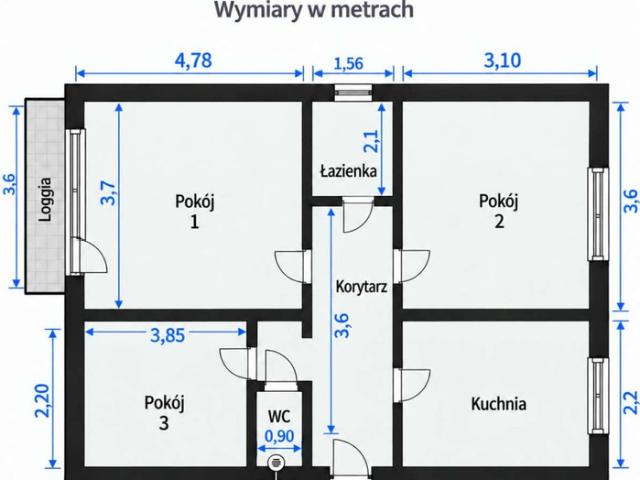 Mieszkanie na sprzedaż w Osiedle Przylesie, Łask