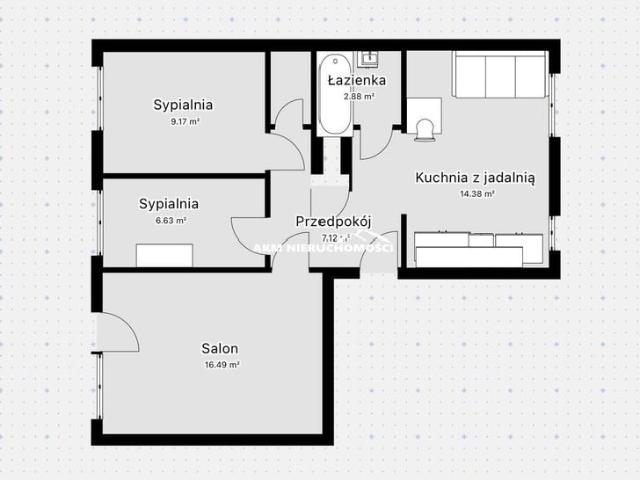 Mieszkanie na sprzedaż w Kwidzyn, powiat kwidzyński