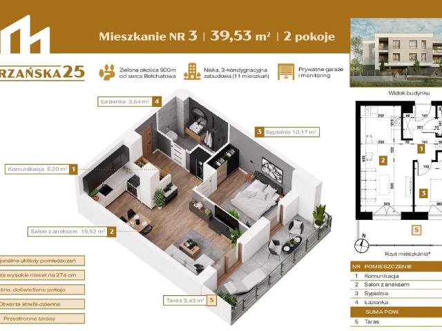 Mieszkanie na sprzedaż w Bełchatów, Łódzkie