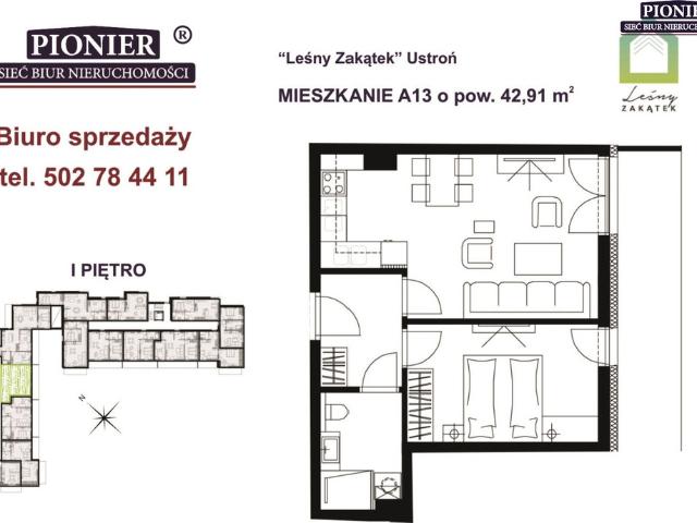Mieszkanie na sprzedaż w Ustroń, Śląskie