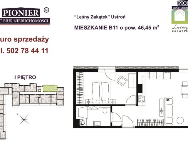 Mieszkanie na sprzedaż w Ustroń, Śląskie