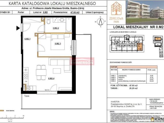 Mieszkanie na sprzedaż w Busko-zdrój, Świętokrzyskie
