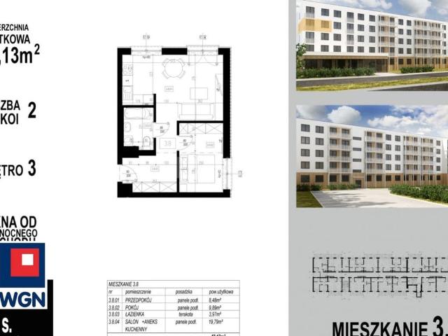 Mieszkanie na sprzedaż w Głogów, Dolnośląskie