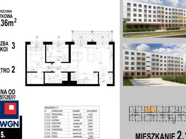 Mieszkanie na sprzedaż w Głogów, Dolnośląskie