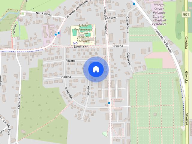 Mieszkanie do wynajęcia w Pyskowice, Górnośląsko-Zagłębiowska Metropolia