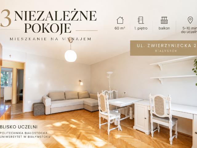 Mieszkanie do wynajęcia w Osiedle Tysiąclecia, Białystok