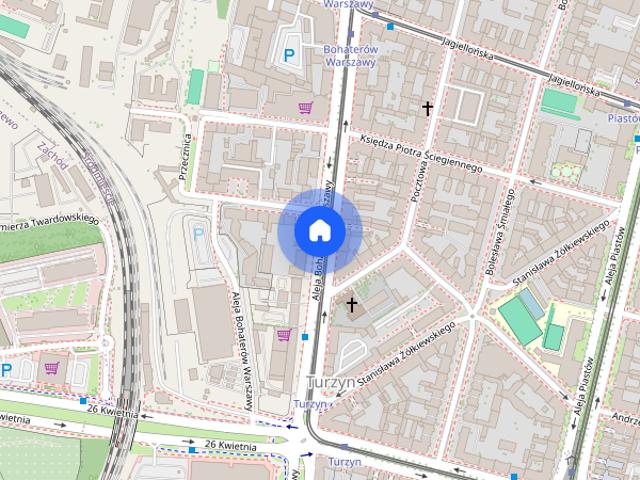 Kawalerka do wynajęcia w Śródmieście, Szczecin