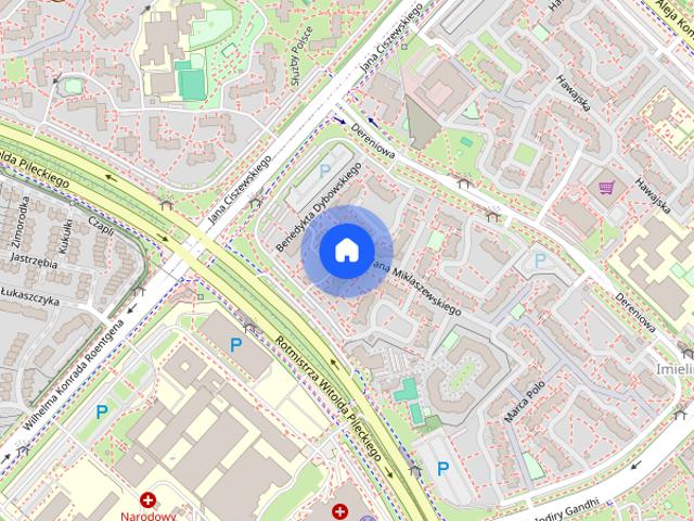 Mieszkanie do wynajęcia w Ursynów Centrum, Warszawa