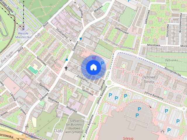 Kawalerka do wynajęcia w Dąb, Katowice