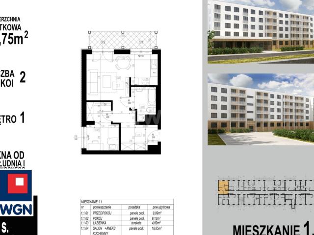 Mieszkanie na sprzedaż w Głogów, Dolnośląskie