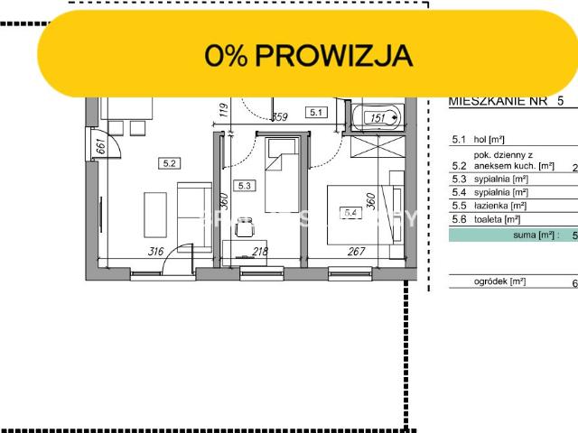 Mieszkanie na sprzedaż w Zawada, Małopolskie