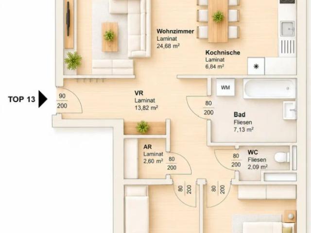 Apartment mieten in Gries, Gersdorf-Feistritz