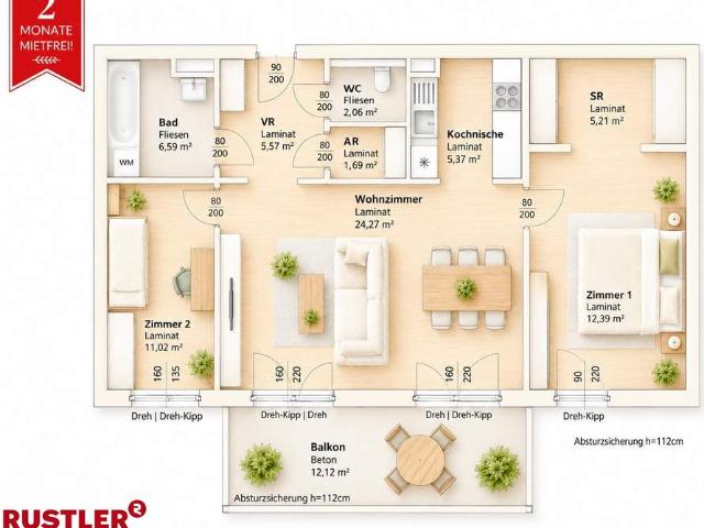 Wohnung mieten in Andritz, Gersdorf-Feistritz