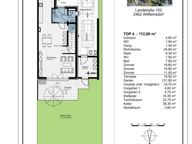 Haus mieten in Bruck an der Leitha, Wilfleinsdorf