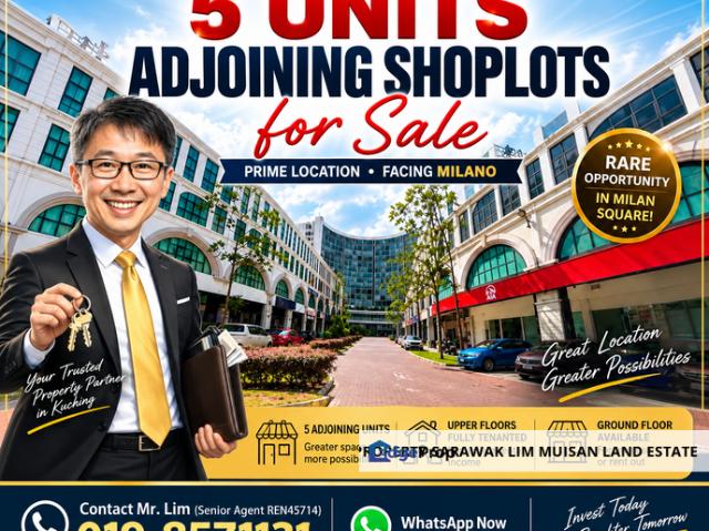 Shop for sale in Kuching, Sarawak