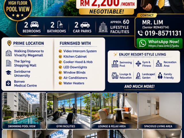 Condominium for rent in Kuching