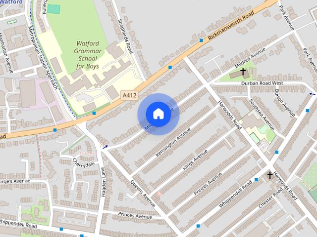 House for rent in Holywell Estate, North Watford