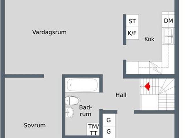 Lägenhet hyra i Tranås