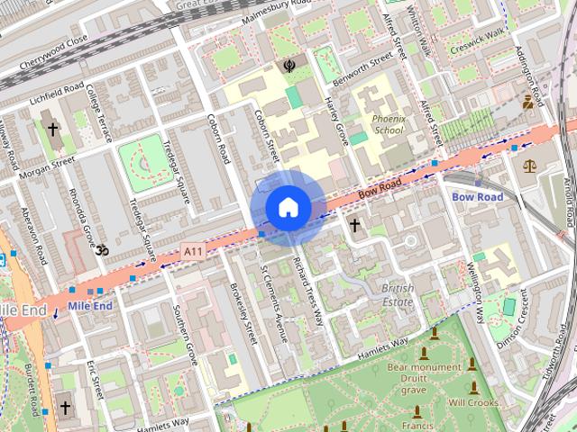 Apartment for rent in Bow, Greater London