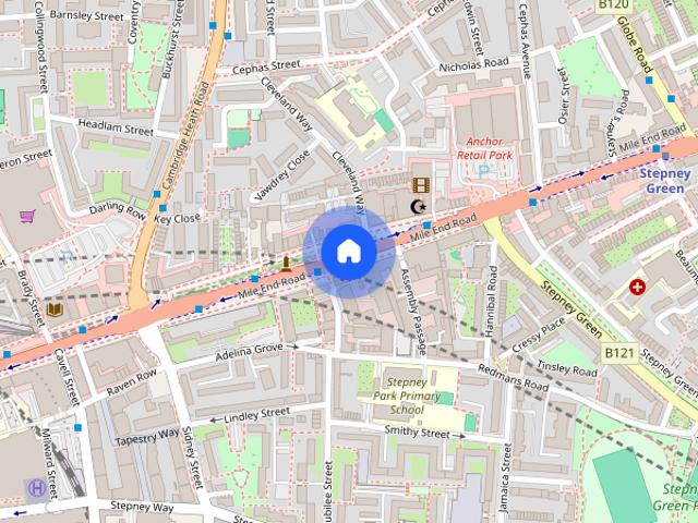 Apartment for rent in London Borough of Tower Hamlets, Greater London