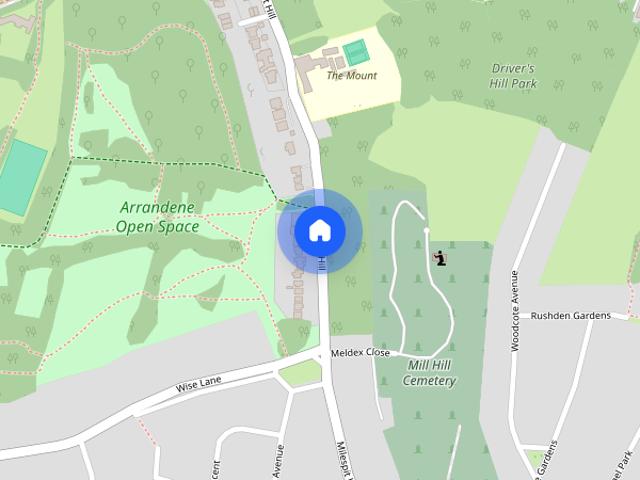 House for rent in Mill Hill, Greater London