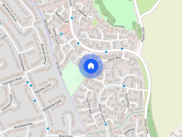 House for rent in Jersey Farm, St Albans