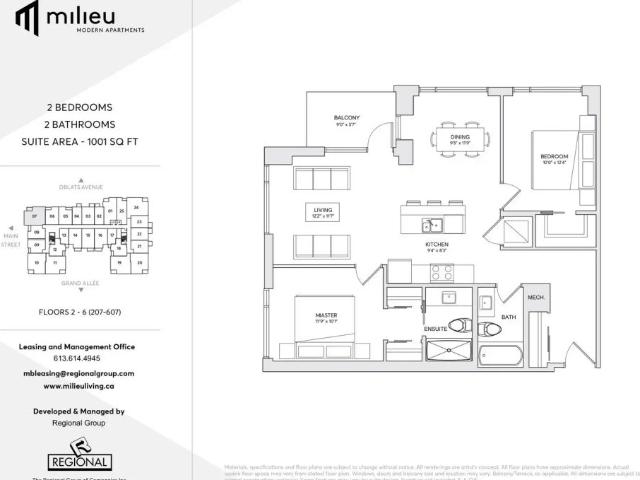 Apartment for rent in Greystone Village, Ottawa