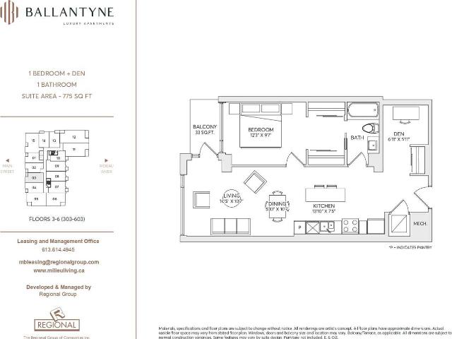 Apartment for rent in Greystone Village, Ottawa