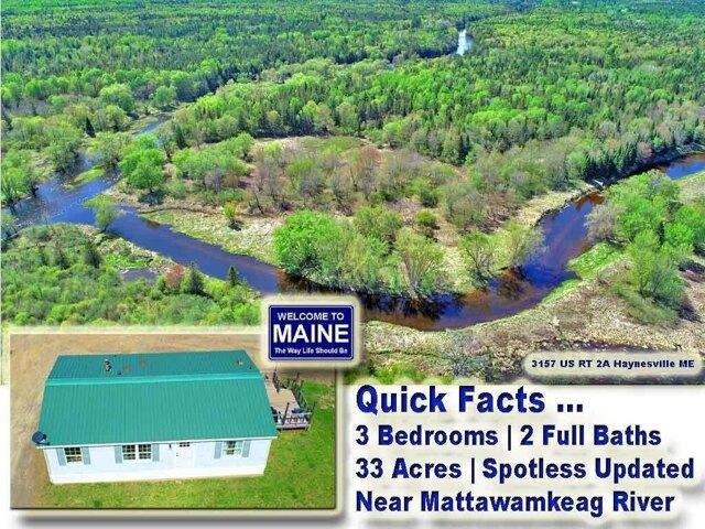 House for sale in Haynesville, Maine