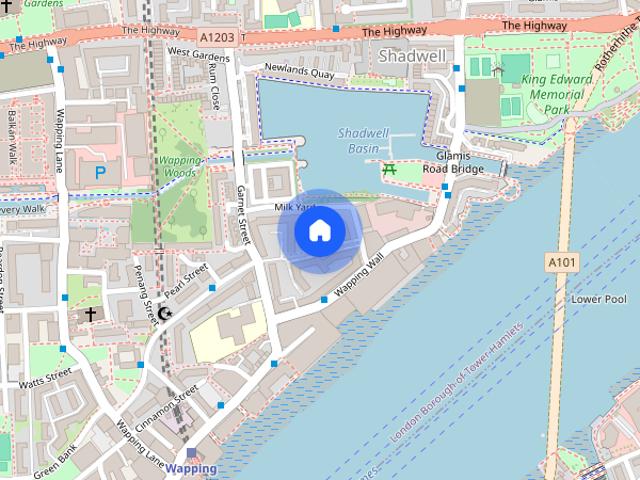 Apartment for rent in St. George in the East, Greater London